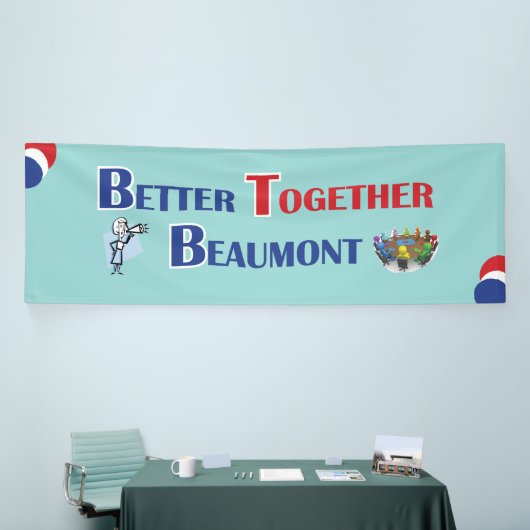 Beter Samen Beaumont Banner (Beurs)