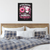 Beter Samen Canvas Afdruk (Insitu (Slaapkamer))