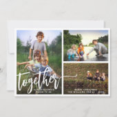 Beter samen drie foto's feestdagenkaart (Voorkant)