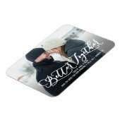 Beter samen EDITABLE KLEUR sparen de Datum Magneet (Linkerzijde)