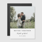 Beter samen Foto modern Elegant Eenvoudig script (Voorkant / Achterkant)