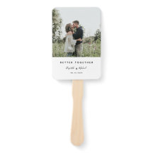 Beter samen Foto modern Elegant Eenvoudig script