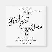 Beter samen Informeel Manuscript sparen de Datum Magneet (Voorkant)