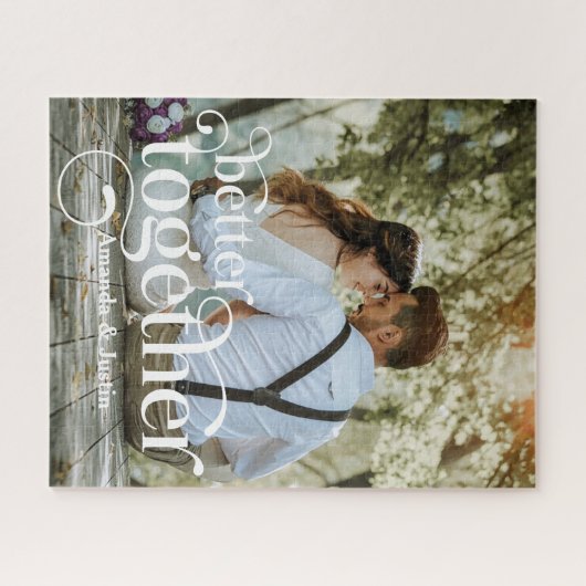 Beter samen koppels Foto Legpuzzel (Horizontaal)