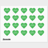 Beter Samen Leef Groen Hart Sticker (Vel)