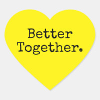 Beter Samen Liefde Helder Geel