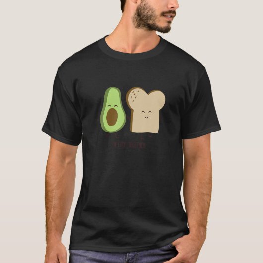 Beter samen met Avocado Toast, Plant van hele leve T-shirt (Voorkant)
