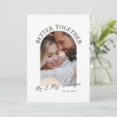 Beter samen met de aankondiging van de bruiloft va (Staand voorkant)