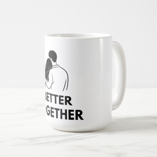 Beter Samen Minimal Koppel Mok (Voorkant rechts)