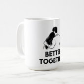 Beter Samen Minimal Koppel Mok (Voorkant links)