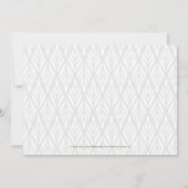 Beter Samen Modern Save The Date Kaart (Achterkant)