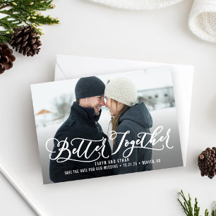 Beter Samen Modern Save The Date Kaart