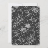 Beter samen Moderne kalligrafie zwart-wit Kaart (Achterkant)