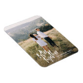 Beter samen moderne, minimale scriptfoto magneet (Rechterzijde)