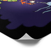 Beter samen - Narwhal en Dragon Poster (Hoek)