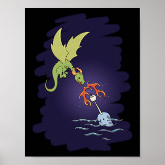 Beter samen - Narwhal en Dragon Poster