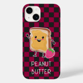 Beter samen (PB en J): pindaknop Case-Mate iPhone Case (Achterkant)