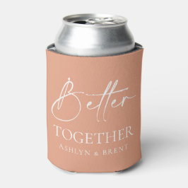 Beter samen Peach Wedding Koelbox Blikjeskoeler