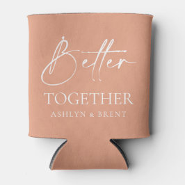 Beter samen Peach Wedding Koelbox Blikjeskoeler