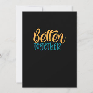Beter Samen Quote Positief Minimaal Design Feestdagenkaart