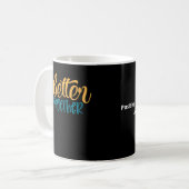 Beter Samen Quote Positief Minimaal Design Koffiemok (Voorkant links)