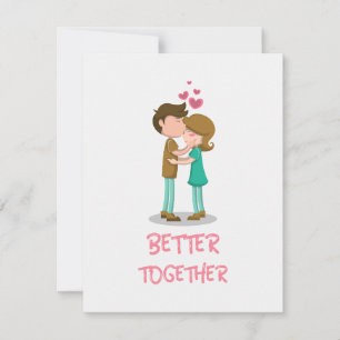 Beter Samen Romantische Kaart