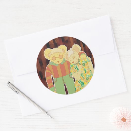 Beter Samen Ronde Sticker (Envelop)