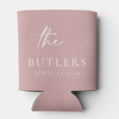 Beter samen Roze Bruiloft Koelbox/Koozie Blikjeskoeler (Achterkant)