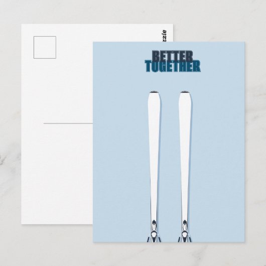 Beter samen skipaar briefkaart (Voorkant / Achterkant)