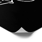 Beter Samen White Minimaal Esthetisch  Poster (Hoek)