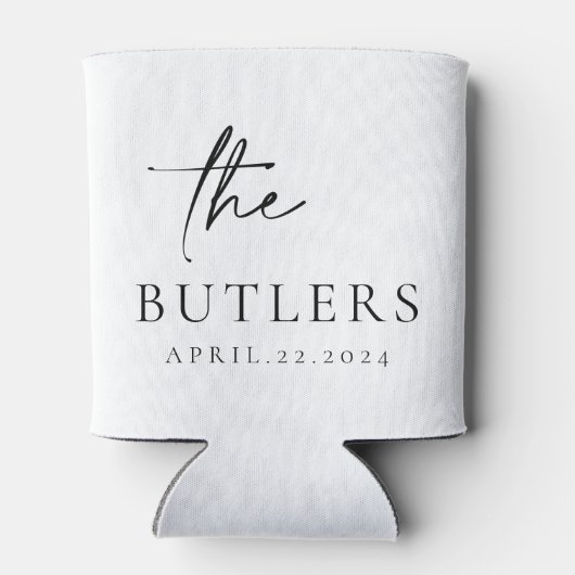 Beter samen Witte Bruiloft Koelbox/Koozie Blikjeskoeler (Achterkant)