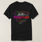 Beter samen Zip T-shirt (Design voorkant)