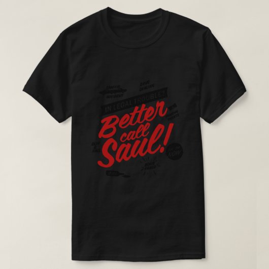 Beter Saul Classic T-Shirt bellen (Design voorkant)