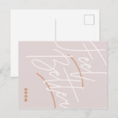 Beter script weergeven briefkaart (Voorkant / Achterkant)