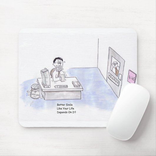 Beter Smile Mousepad Muismat (Met muis)