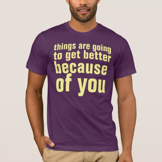 beter t-shirt (Voorkant)