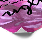 Beter te laat dan lelijk te komen poster (Hoek)