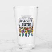 Beter van mening verschillen glas (Achterkant)