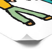 Beter van mening verschillen perfect poster (Hoek)