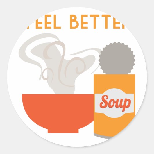 Beter voelen ronde sticker (Voorkant)