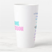 Beter voor mij latte mok (Voorkant)