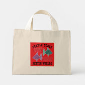 Beter Werelden Mini Tote Bag (Achterkant)