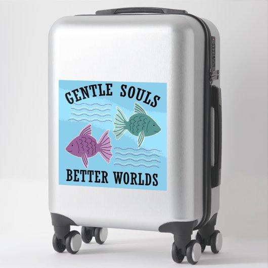 Beter Werelden Sticker (Koffer)