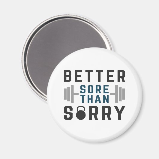 Beter winkelen dan spijt magneet (Voorkant / Achterkant)