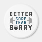 Beter winkelen dan spijt magneet (Voorkant)