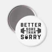 Beter winkelen dan spijt magneet (Voorkant / Achterkant)