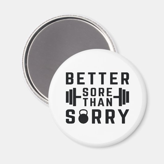 Beter winkelen dan spijt magneet (Voorkant / Achterkant)