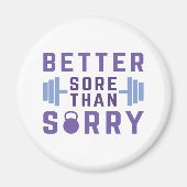 Beter winkelen dan spijt magneet (Voorkant)