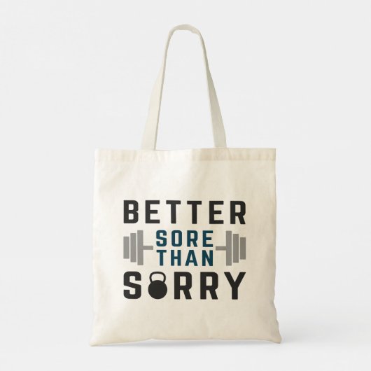 Beter winkelen dan spijt tote bag (Achterkant)