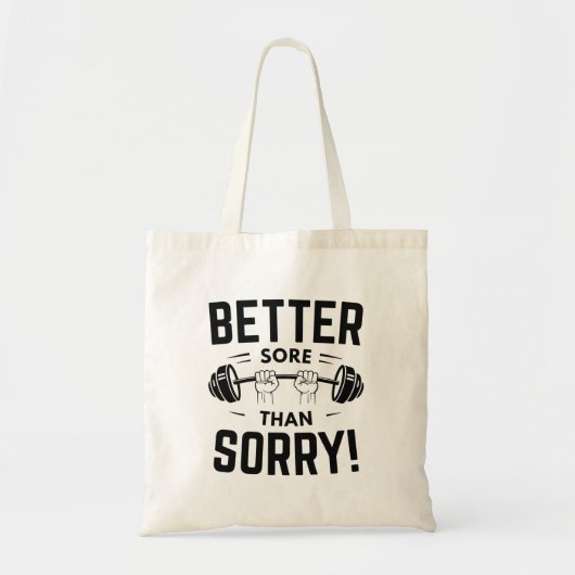 Beter winkelen dan spijt tote bag (Voorkant)